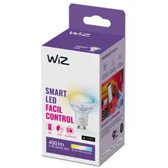 WIZ - Ampolleta Inteligente Wifi 4.7 W GU10 400 lm/W Luz Cálida o fría