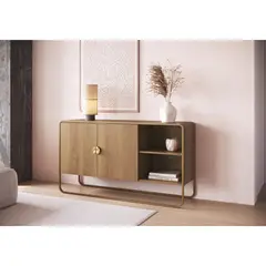 DECOCASA - Buffet 28071 Café 37.5x135x75 cm