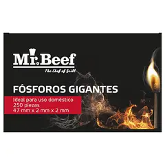 MR BEEF - Fósforos Gigantes 250