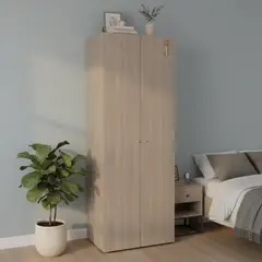 TUHOME - Closet 2 Puerta(s) 1 Repisa(s) 60x170x40.2 cm Bardolino