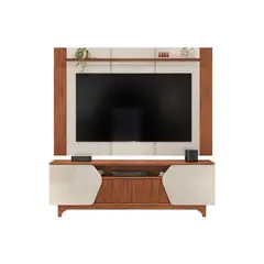 DI PORETTI - Home TV 75 " Helo Café claro 183x197x38.5 cm