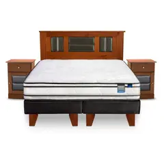 FLEX - Cama 2 plazas Europea Innova Blanco