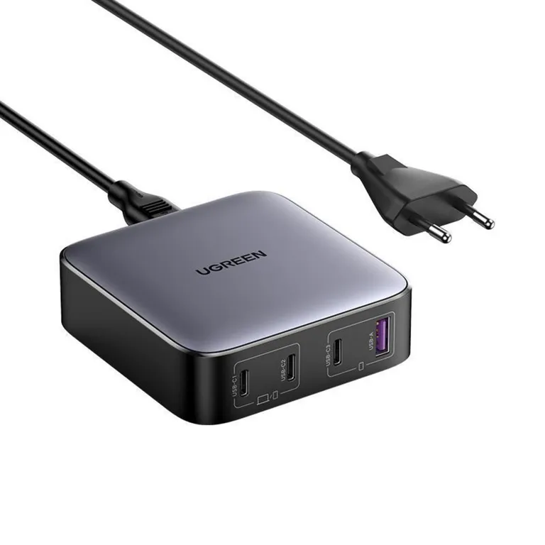 Cargador Escritorio 100W 1 Puerto Usb A 3 Puertos C