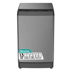 HISENSE - Lavadora Carga Superior 13 Titanium Gray WT3K1323UT
