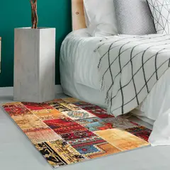DIB - Alfombra Kelim Patch 80x150 cm Multi