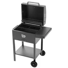 PROFESOR KLOCKER - Parrilla con Tapa Acero Galvanizado