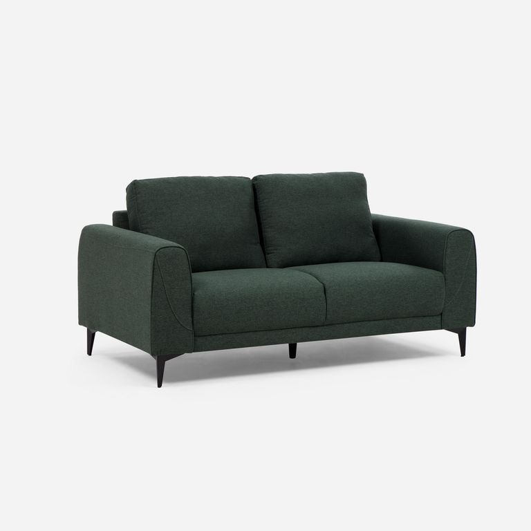 Sofá 2 cuerpos Padua 168x86x95 cm Verde