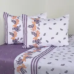 CANNON - Sabana Lavanda Lila King 144 Hilos Morado