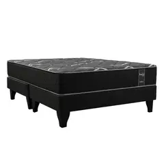 CELTA - Cama Europea 2 plazas Dream Tech Gris Oscuro