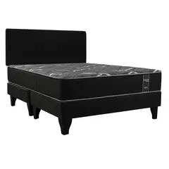 CELTA - Cama Europea King Dream Tech Gris Oscuro
