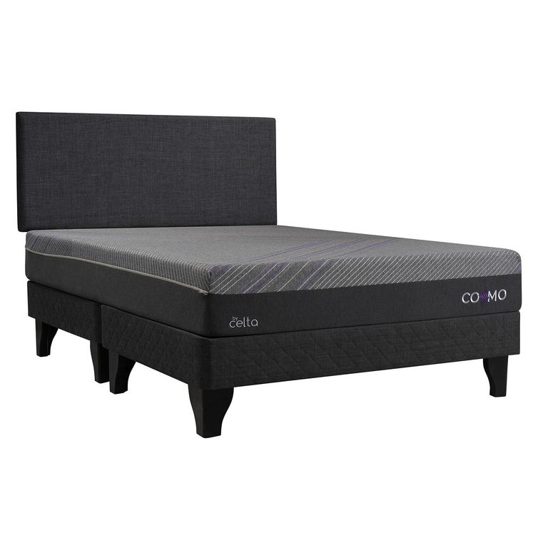 CELTA Cama 2 plazas Europea Cosmo Gris