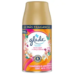 GLADE - Aerosol Naranjo y Orquídeas 270 cc