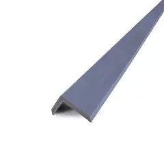 GRUPO CUBICO - Angulo exterior coextruido WPC Color Gris Piedra Modelo ATW101