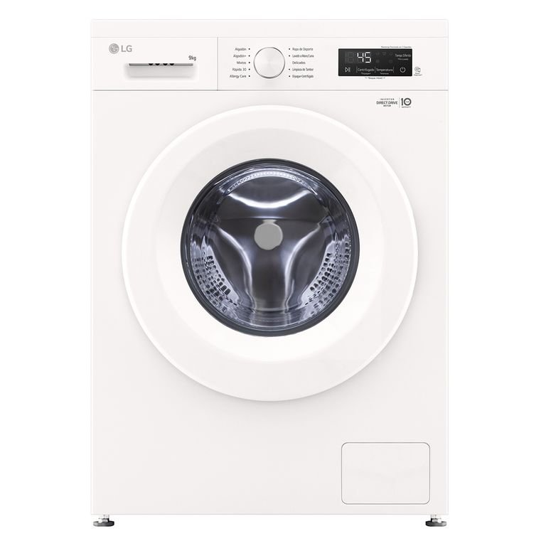 Lavadora Carga Frontal 9 kg Blanco WM9GWVFS6