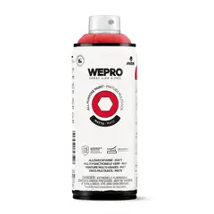 MTN - Pintura en Spray Mate Rojo 400 ml