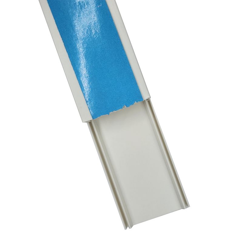 Canaleta 40x16 mm 2 metros Blanca con Adhesivo