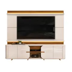 ALTAVISION - Home TV 75 " Lord OFF white /Freijo 240x200x45 cm