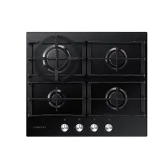SAMSUNG - Encimera Gas 4 Platos Negra NA64D3010AK/ZS