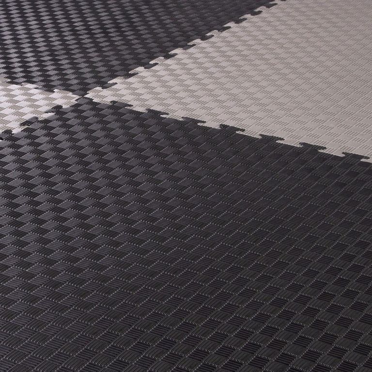 Tatami 60x60 cm Sport Negro y Gris 1.44 m2