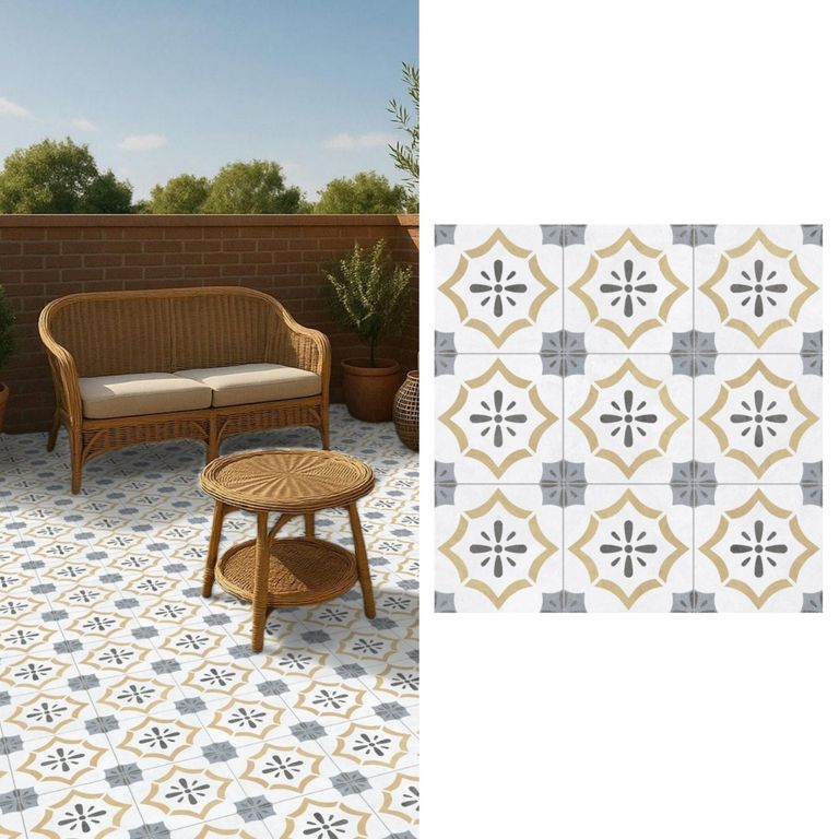 Cerámica 60x60 cm Milano Variado 2.25 m2