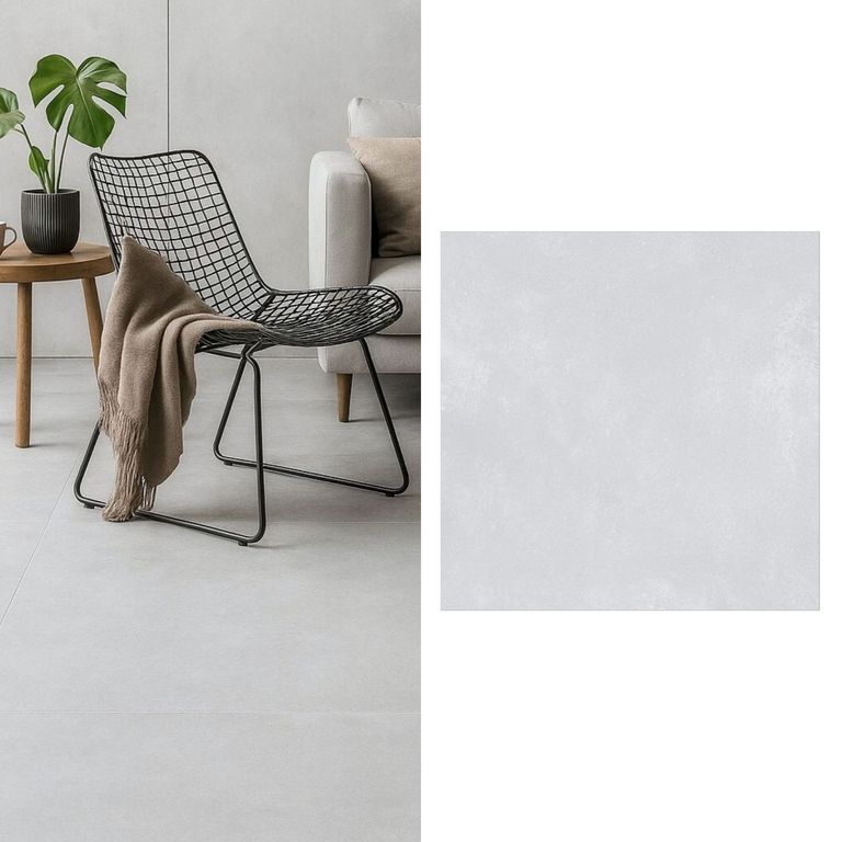 Porcelanato 60x60 cm Flik Gris plata 1.44 m2