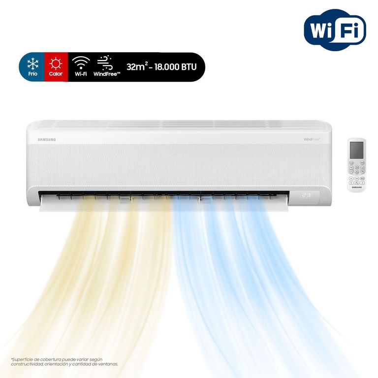Aire Acondicionado Split Wind Free Inverter 18000 BTU