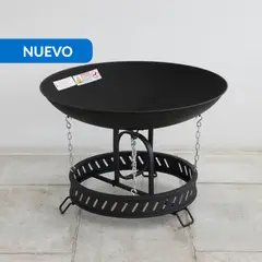 COMBI - Fogón Pellet/leña EP50 Negro