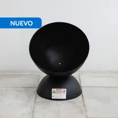 COMBI - Fogón Pellet/leña EP60 Negro
