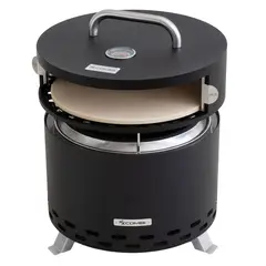 COMBI - Fogón Pellet/leña EP41 Negro