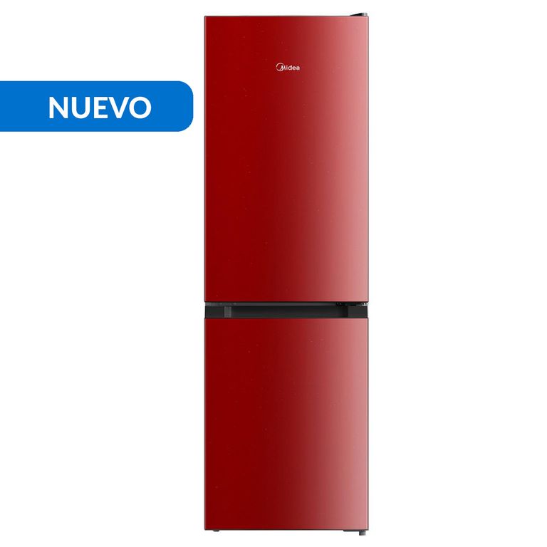 Refrigerador Bottom Freezer Frío Directo 169 Litros Rojo MDRB241FGE13M