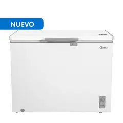 MIDEA - Freezer Convencional Frío Directo 293 Litros Blanco MDRC411FZE01