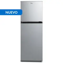 MIDEA - Refrigerador Top Freezer No Frost 266 Litros Silver MDRT385MTE50IN