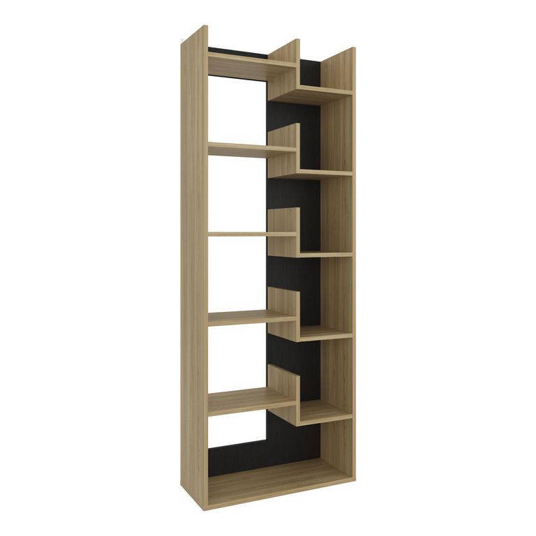 Biblioteca Melamina 10 Nivel(es) 60.1x162x25.2 cm