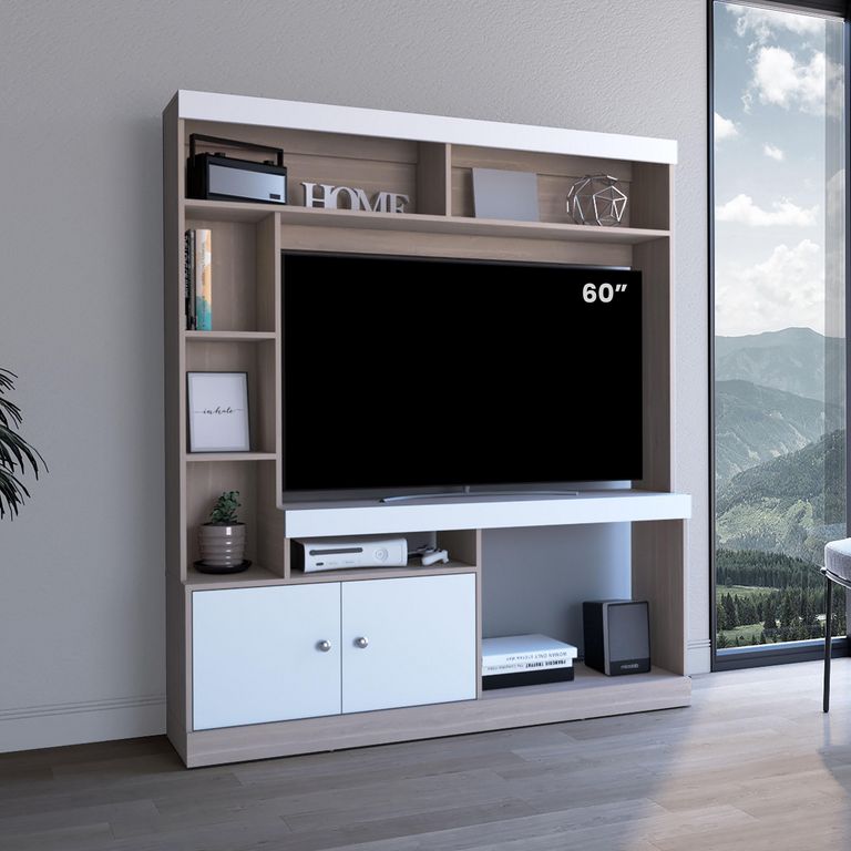 Estante TV 65" Dante 180x180.6x30.3 cm