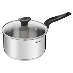 TEFAL - Cacerola 16 cm Acero inoxidable Plateado