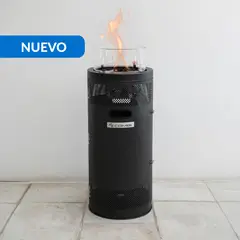 COMBI - Fogón Exterior a Gas Acero Negro
