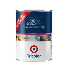 TRICOLOR - Oleo Profesional Tarro 0.25 galón(es) Mate Blanco Perfecto