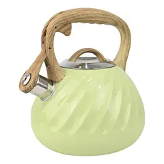 DORAL - Tetera Afrodita 3 l Acero Inoxidable Verde Agua