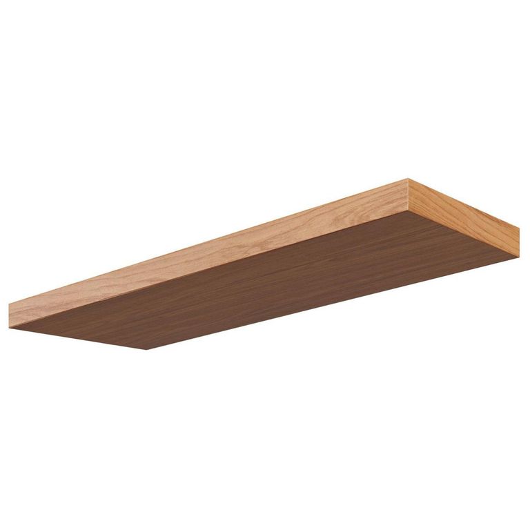 Repisa Iguapé 1 Nivel(es) 90x3.80x25 cm Canela