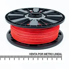 MADECO - Cable libre de halógenos 1x2,5 mm2 Rojo 1 metro(s)