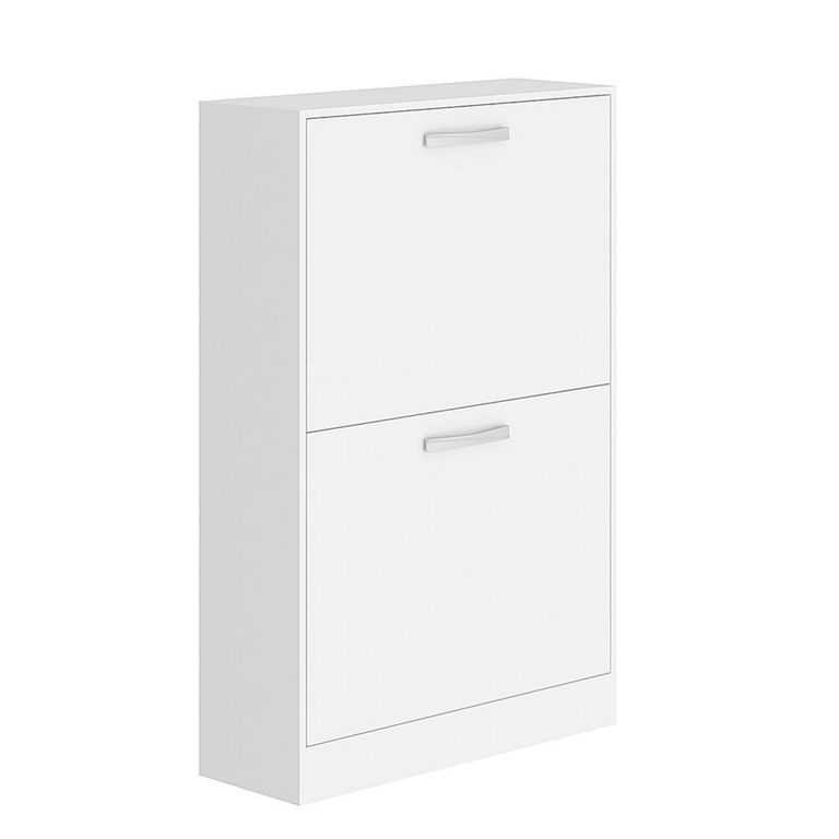 Zapatera MDP 2 Nivel(es) 65x88x22 cm Blanco