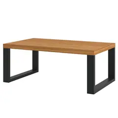ROCA - Mesa de centro Yulton Canela 89x53x35 cm