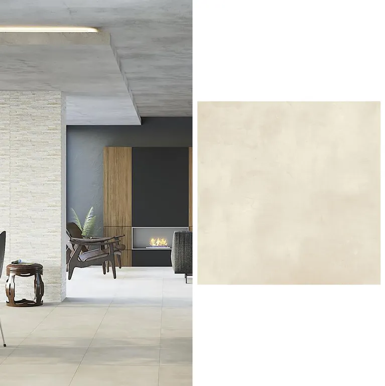 Cerámica 59x59 cm Concreto beige Beige 2.44 m2