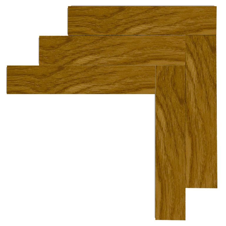 Piso Flotante Vinílico 4 mm 12.5x62.5 cm SPC Parquet Click Haya 1.56 m2