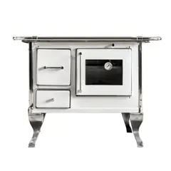 ALCAZAR - Cocina a Leña 4 Platos Blanco VILLARICA 70