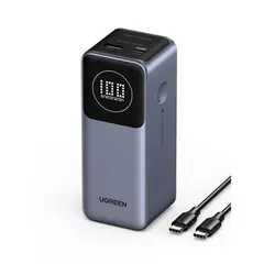 UGREEN - Mega Batería Portátil 12.000mAh con salida 100W Máx. 3 Puertos 2 USB-C + 1 USB-A PB724