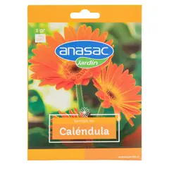 ANASAC - Semilla de flor calendula 1 gr Sachet