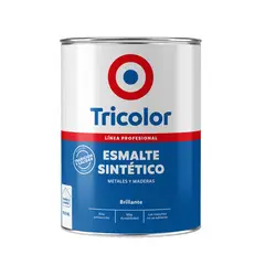 TRICOLOR - Esmalte Sintético 0.9 l Brillante Verde Trebol