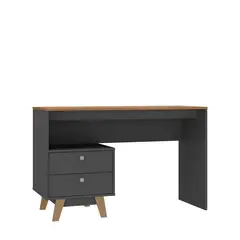 DI PORETTI - Escritorio Ellie Negro 120x75.5x46.5 cm