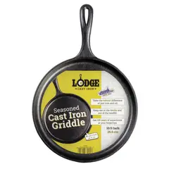 LODGE - Plancha 27 cm Fierro Fundido Negro